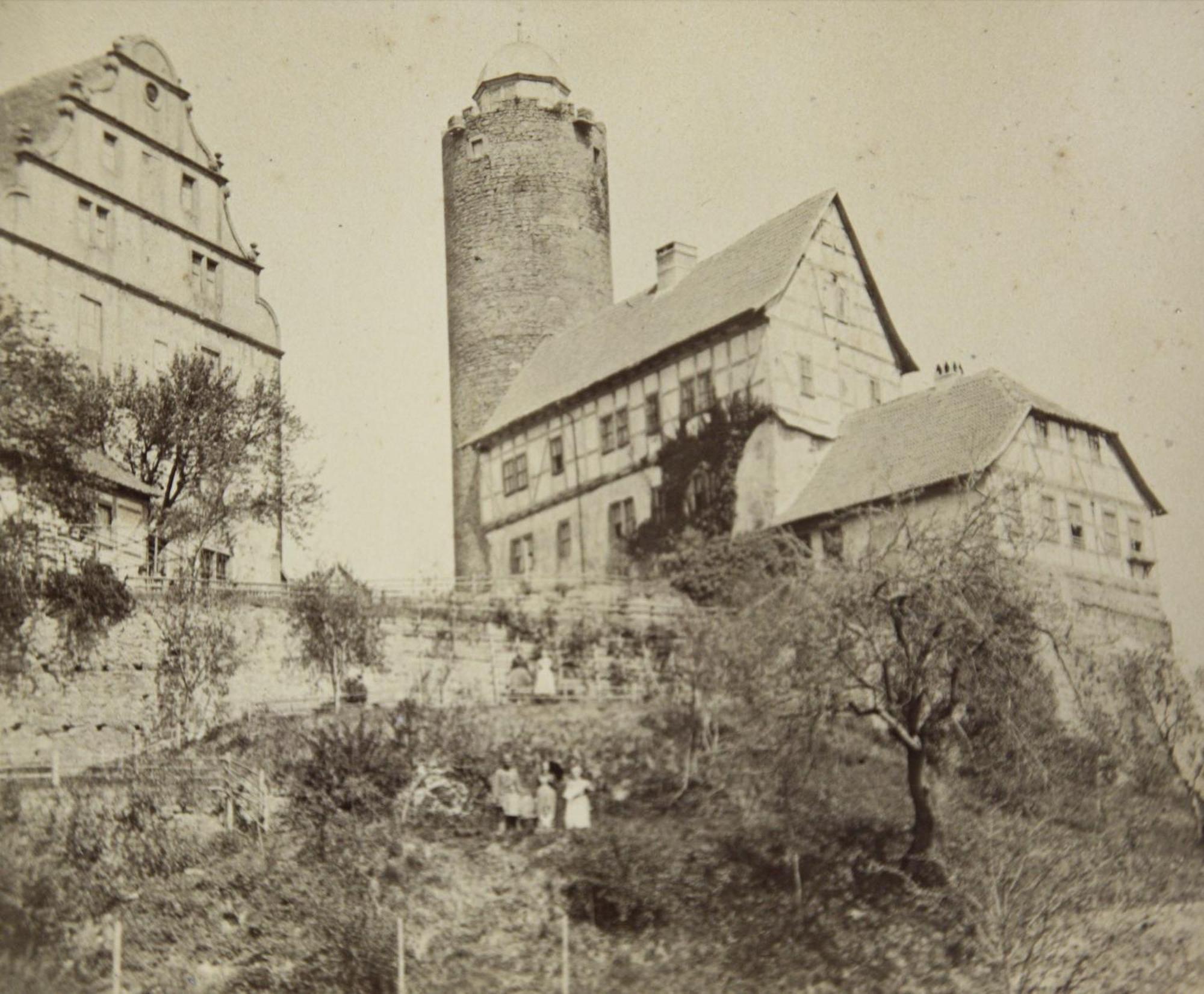 Graefin Anna - Design-Apartment In Der Historischen Hinterburg Schlitz - Nahe Fulda Und Bad Hersfeld Exterior foto